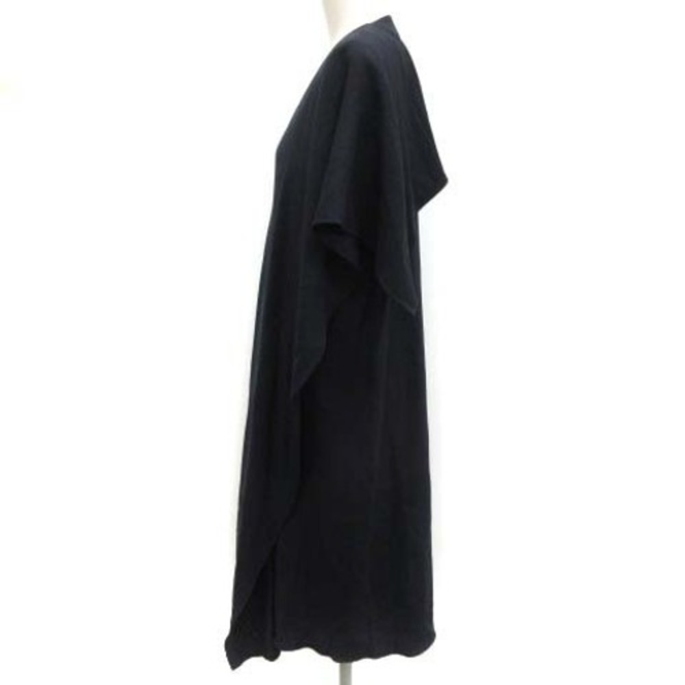 Maison Rabih Kayrouz Navy Blue V-Neck Kaftan Cape Dress NWT - Picture 5 of 6
